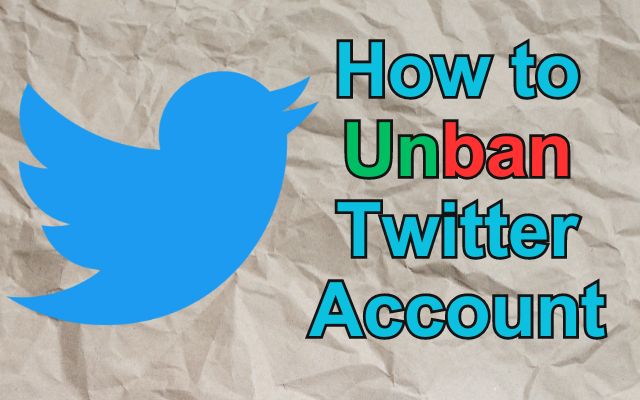 How to Unban Twitter Account
