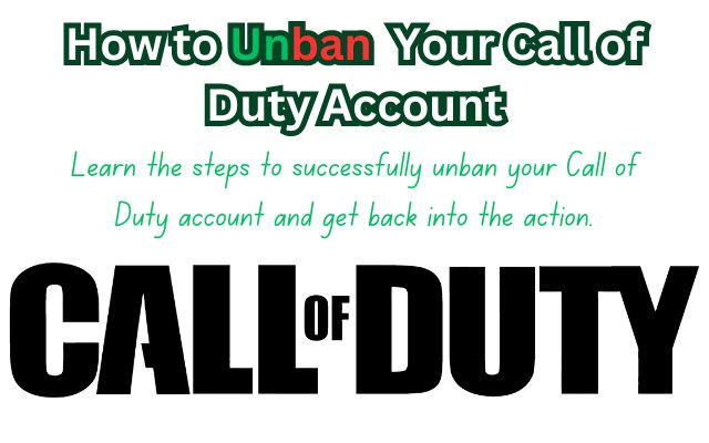 How to Unban Your Call of Duty Account