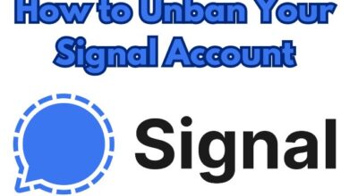 How to Unban Your Signal Account