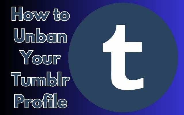 How to Unban Your Tumblr Profile