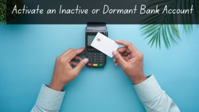 Activate an Inactive or Dormant Bank Account
