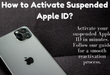 How to Activate Suspended Apple ID