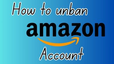 How to unban Amazon account?