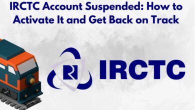 IRCTC Account Suspended