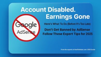 How to Recover or Unban Your Google AdSense Account in 2025